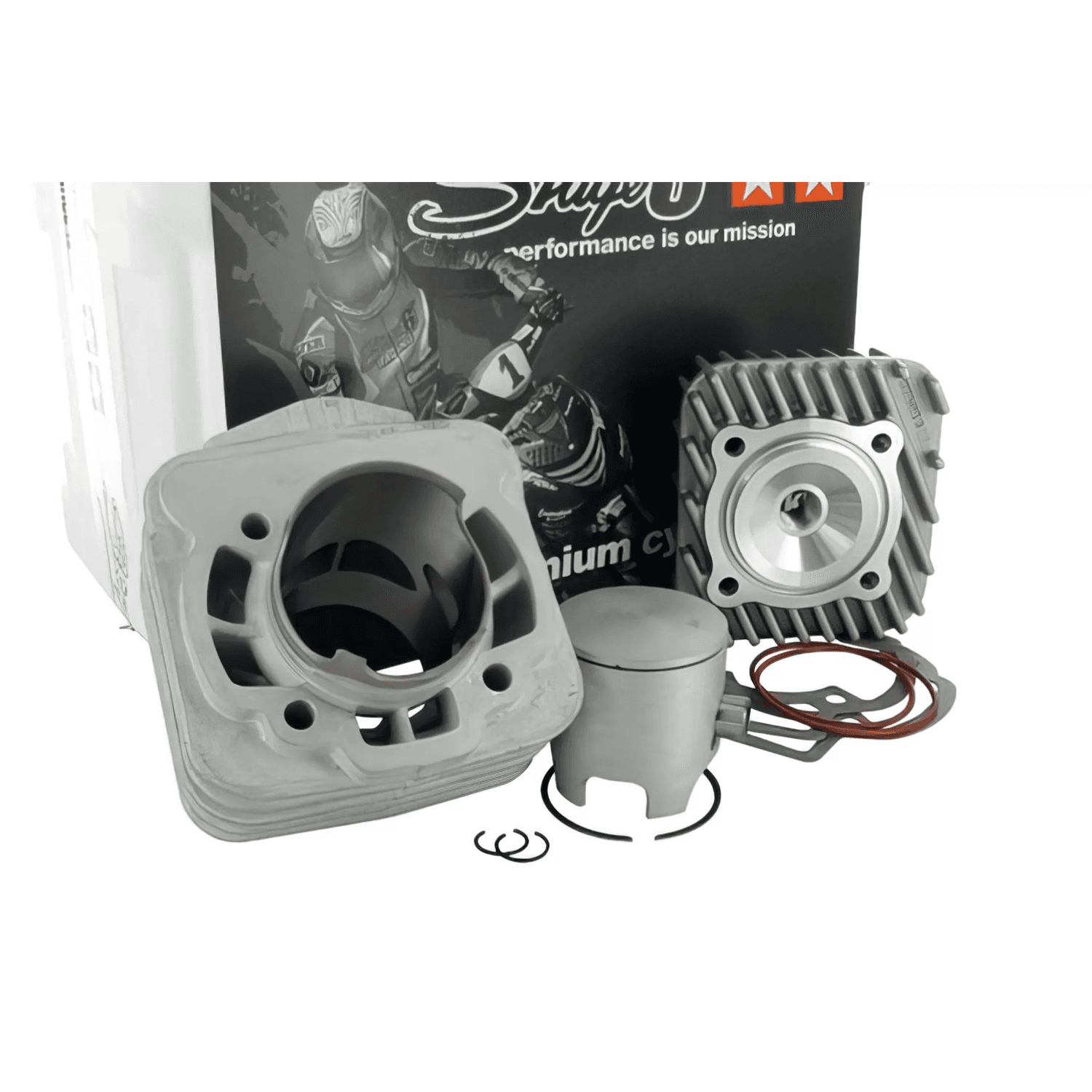 Cilindro komplektas STAGE6 RACING MK2 70cc Piaggio AC